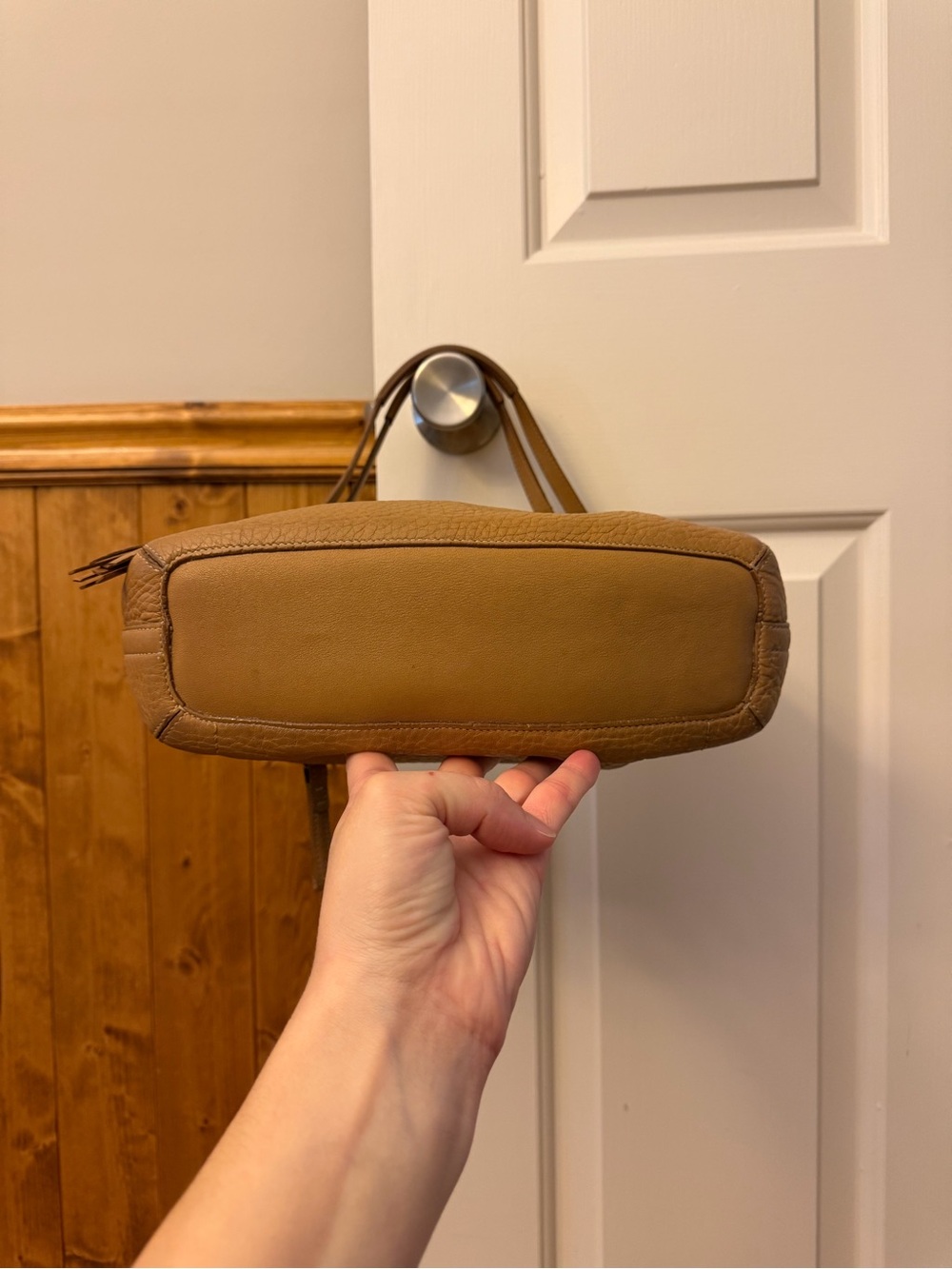 Coach pebbled leather shoulder bag - Picture 3 of 10